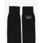 Guêtres noires Logo Repetto A0201