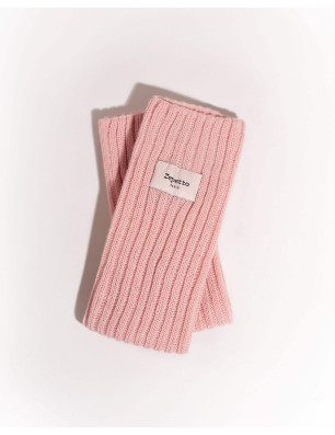 Guêtres roses Logo Repetto A0201-670 - FAME LA MAISON DE LA DANSE