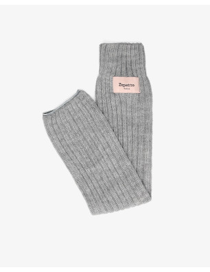 Guêtres gris chiné clair Logo Repetto A0201-293 - FAME LA MAISON DE LA DANSE