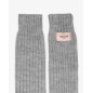 Guêtres grises Logo Repetto A0201