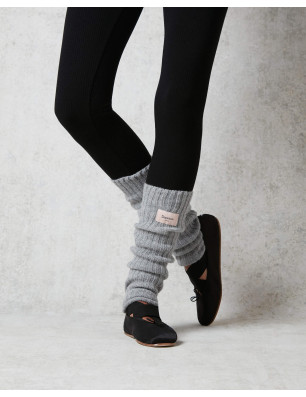 Guêtres gris chiné clair Logo Repetto A0201-293 - FAME LA MAISON DE LA DANSE