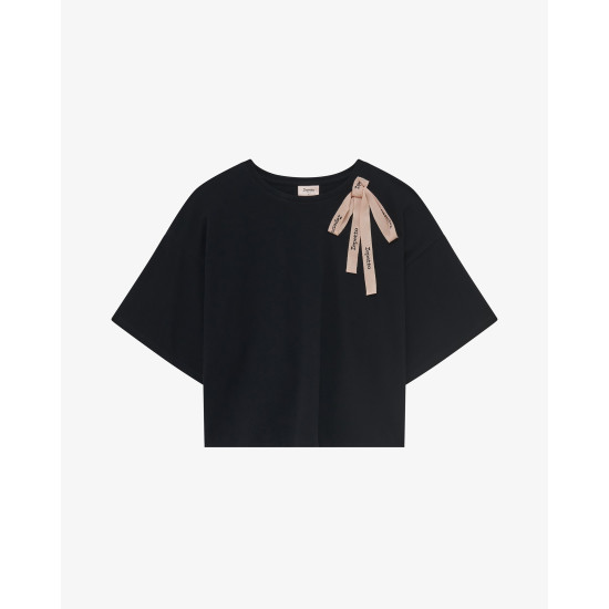 T-shirt à nœud épaule Repetto S0679 - FAME LA MAISON DE LA DANSE