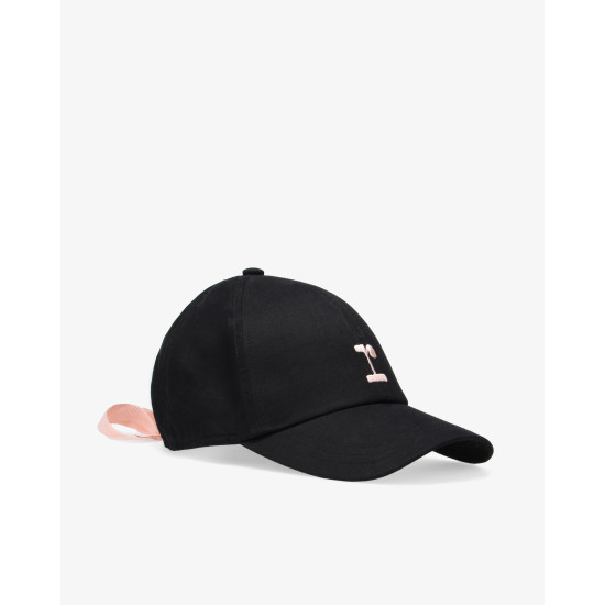 Casquette noire avec ruban logo Repetto A0203R - FAME LA MAISON DE LA DANSE