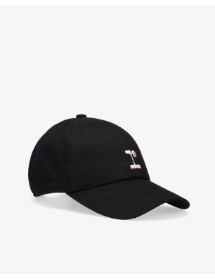 Casquette noire logo Repetto A0203 - FAME LA MAISON DE LA DANSE