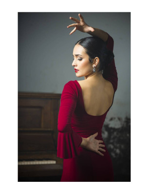 Top flamenco Almonte Davedans 3959 - FAME LA MAISON DE LA DANSE