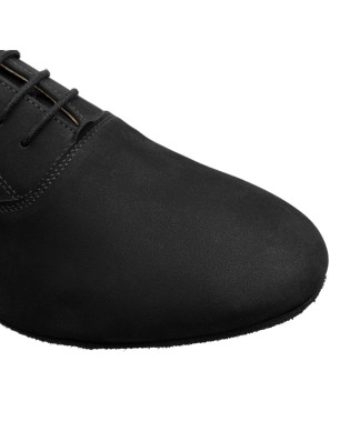 Chaussures de danse Homme MIGUEL Rumpf 2156 BLACK NUBUK - FAME LA MAISON DE LA DANSE