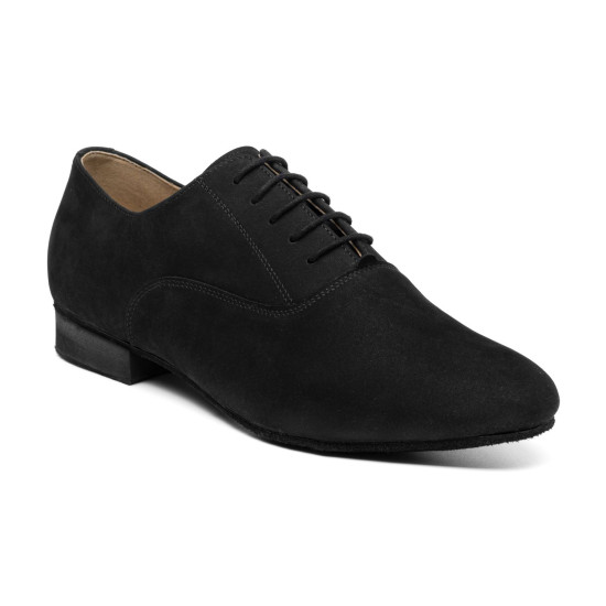 Chaussures de danse Homme MIGUEL Rumpf 2156 BLACK NUBUK - FAME LA MAISON DE LA DANSE