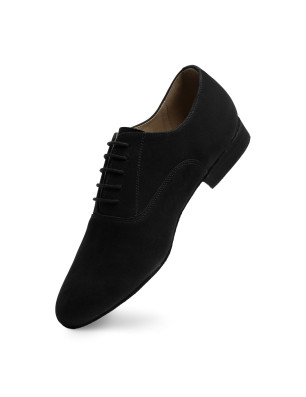 Chaussures de danse Homme MIGUEL Rumpf 2156 BLACK NUBUK - FAME LA MAISON DE LA DANSE