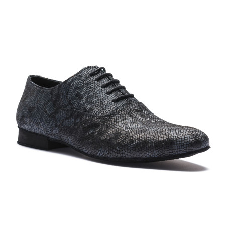 Chaussures de danse Homme MIGUEL Rumpf 2156 BLACK SNAKE - FAME LA MAISON DE LA DANSE