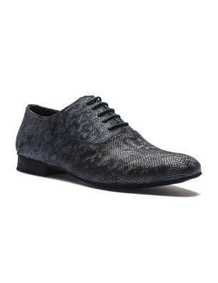 Chaussures de danse Homme MIGUEL Rumpf 2156 BLACK SNAKE - FAME LA MAISON DE LA DANSE