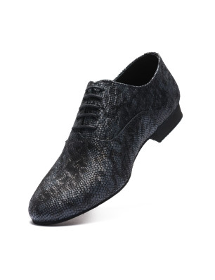 Chaussures de danse Homme MIGUEL Rumpf 2156 BLACK SNAKE - FAME LA MAISON DE LA DANSE