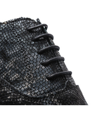 Chaussures de danse Homme MIGUEL Rumpf 2156 BLACK SNAKE - FAME LA MAISON DE LA DANSE
