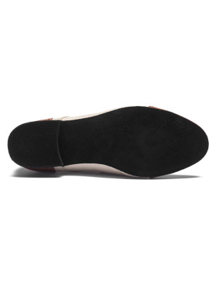Chaussures de danse Homme MIGUEL Rumpf 2156 BROWN BEIGE - FAME LA MAISON DE LA DANSE