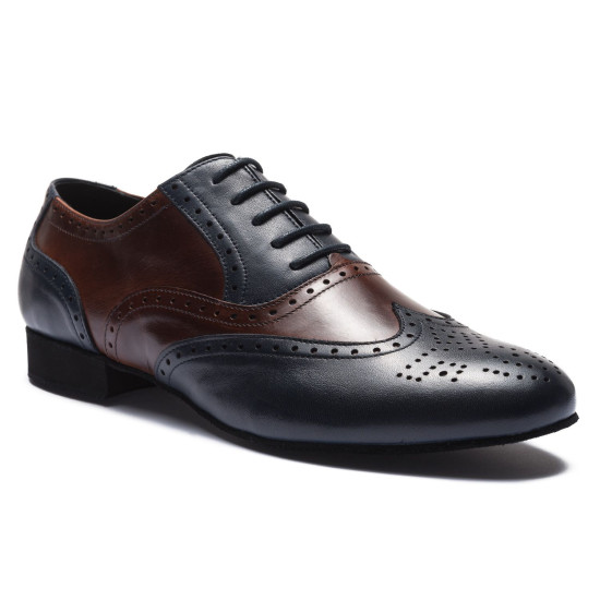 Chaussures de danse RUBEN Rumpf 2158 Navy Brown - FAME LA MAISON DE LA DANSE