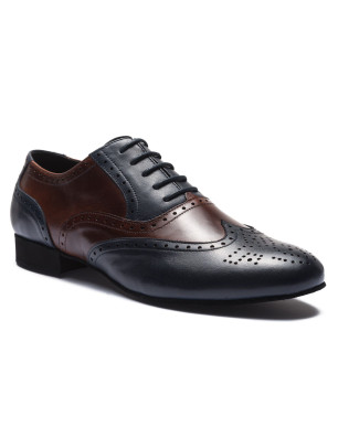 Chaussures de danse RUBEN Rumpf 2158 Navy Brown - FAME LA MAISON DE LA DANSE