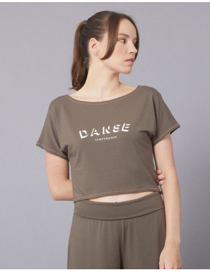 T-shirt Femme Court - Agile Danse - Temps Danse - FAME LA MAISON DE LA DANSE