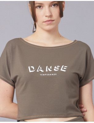 T-shirt Femme Court - Agile Danse - Temps Danse - FAME LA MAISON DE LA DANSE