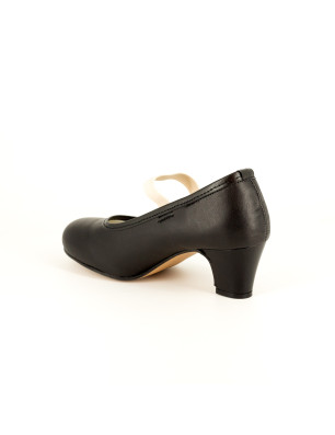 Chaussures flamenco femme Intermezzo – synthétiques, noires, confort débutantes - 7225 | FAME LA MAISON DE LA DANSE