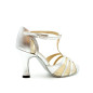 Chaussures argentées Merlet MYRIAM