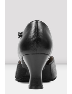 Chaussures de caractère en cuir fendu flexible pour dames Bloch S0390L - FAME LA MAISON DE LA DANSE