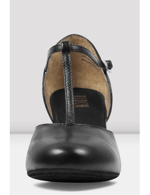 Chaussures de caractère en cuir fendu flexible pour dames Bloch S0390L - FAME LA MAISON DE LA DANSE