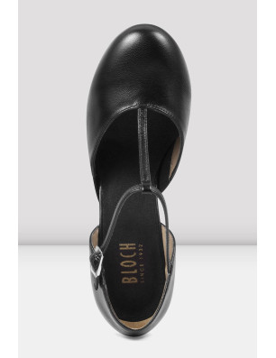 Chaussures de caractère en cuir fendu flexible pour dames Bloch S0390L - FAME LA MAISON DE LA DANSE