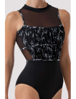 Justaucorps Kara Floral Dos Ouvert Pour Femme Bloch L4125 - FAME LA MAISON DE LA DANSE