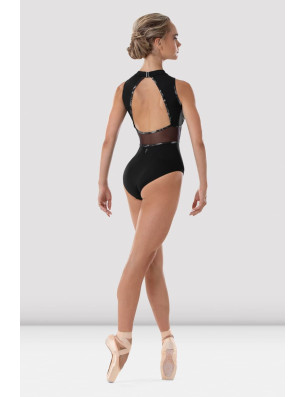 Justaucorps Kara Floral Dos Ouvert Pour Femme Bloch L4125 - FAME LA MAISON DE LA DANSE
