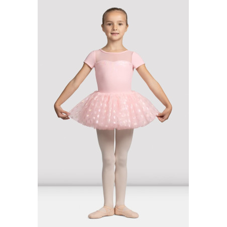 Robe tutu à mancherons Mirella Glow pour fille Bloch M1561C - FAME LA MAISON DE LA DANSE