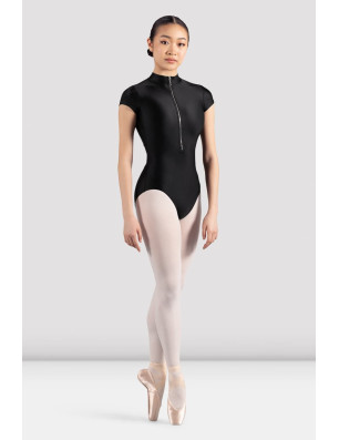 Justaucorps Mirella Glow avec fermeture éclair sur le devant pour femme Bloch M5106LM