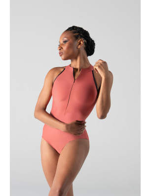 Justaucorps zippé Duval Ballet Rosa - FAME LA MAISON DE LA DANSE