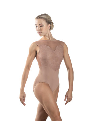 Justaucorps CAPRICE Lycra mat Ballet Rosa - FAME LA MAISON DE LA DANSE
