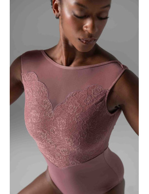 Justaucorps CAPRICE Lycra mat Ballet Rosa - FAME LA MAISON DE LA DANSE