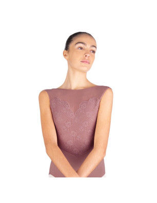 Justaucorps CAPRICE Lycra mat Ballet Rosa - FAME LA MAISON DE LA DANSE