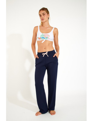 Jogging droit BAYJOY FLOWEGA Banana Moon Activewear - FAME LA MAISON DE LA DANSE