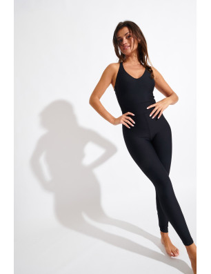Combinaison noire longue POWER WELLBLISS – Banana Moon Activewear - FAME LA MAISON DE LA DANSE