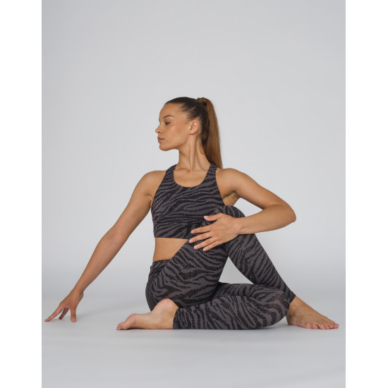 Legging Taille Haute - ATMA PRINT TEMPS DANSE - FAME LA MAISON DE LA DANSE