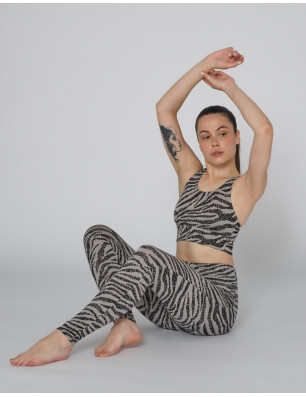 Legging Taille Haute - ATMA PRINT TEMPS DANSE - FAME LA MAISON DE LA DANSE