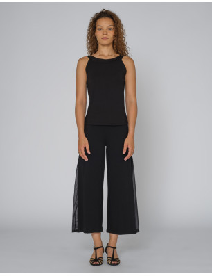 Pantalon 7/8 avec tulle - DOLCE TEMPS DANSE - FAME LA MAISON DE LA DANSE