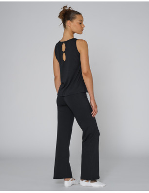 Pantalon droit en Coton Modal - CARACAS TEMPS DANSE - FAME LA MAISON DE LA DANSE