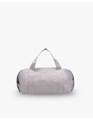 Sac polochon en coton medium avec bandoulière Gris Repetto B0390T - FAME LA MAISON DE LA DANSE