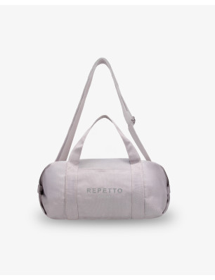 Sac polochon en coton medium avec bandoulière Gris Repetto B0390T - FAME LA MAISON DE LA DANSE