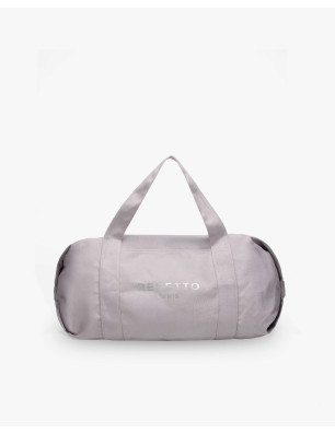 Sac polochon en coton large avec bandoulière Gris - Repetto B0391T - FAME LA MAISON DE LA DANSE