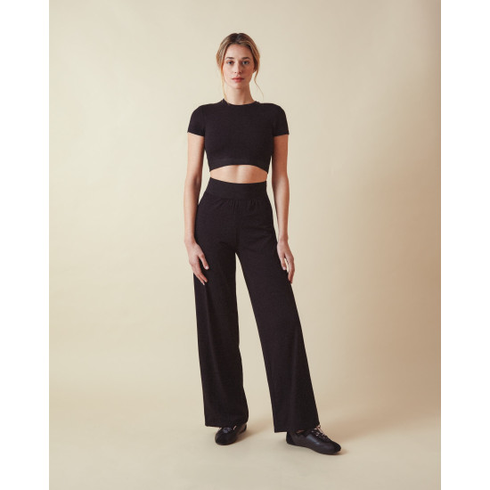 Pantalon taille haute noir Repetto S0559A - FAME LA MAISON DE LA DANSE