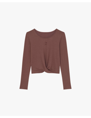 Top manches longues croisé Repetto S0720 - FAME LA MAISON DE LA DANSE