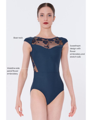 Justaucorps de Danse Femme Collection Atelier des Fleurs MUSCARI Wear Moi - FAME LA MAISON DE LA DANSE