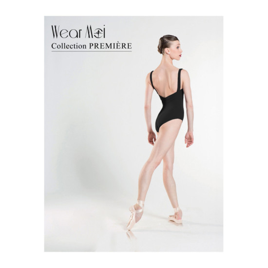 justaucorps GLISSADE Wear Moi - coloris prune - FAME LA MAISON DE LA DANSE