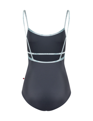 Justaucorps HEATHER Nylon Black de Yumiko - FAME LA MAISON DE LA DANSE