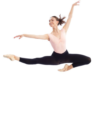 Collant sans pieds V-Waist FOOTLESS Gaynor Minden AT-110 | FAME La Maison De La Danse