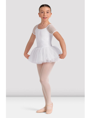 Robe tutu à manches courtes à fleurs pour filles LUCY Bloch - FAME LA MAISON DE LA DANSE